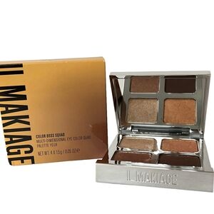 IL MAKIAGE Brown and Gold Eyeshadow Palette